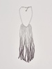 Girocollo Boules Con Frange Sfumate Necklace