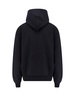 Black cotton blend sweatshirt