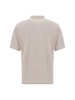 Brunello Cucinelli Men Linen Polo Shirt