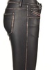 "p-stellar" Leather Effect Trousers