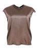 Silk blend top