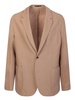 Tailored-fit Linen Patch-pocket Blazer