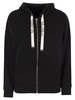 Jour cotton jersey zip up sweatshirt