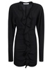 Ruffle Mid-length Dress