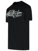 Philipp Plein 'Car Strass' Black Cotton T-Shirt