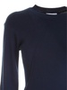Asymmetrical dress in blue