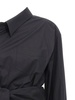 One-Shoulder Shirt Shirt, Blouse Black