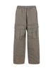 Logo Embroidered Mid-waist Pants
