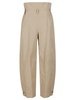 High-waisted Cargo Trousers