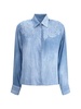 Embroidered denim Shirt