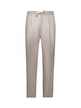Drawstring Tapered Leg Trousers