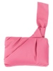 NEJIRI LEATHER WRIST CLUTCH BAG