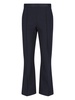 Grazia Logo Waistband Straight-leg Trousers