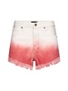 Two-tone Denim Shorts