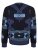 Icon Jacquard Crewneck Jumper