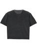 Cropped Knitted T-shirt
