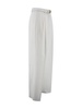 White Triacetate Blend Neottia Pant
