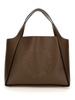 Logo Studded Open-top Tote Bag