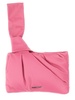 NEJIRI LEATHER WRIST CLUTCH BAG