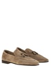 Suede Moccasins With Tassels