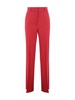 Wool Crepe Satin Trousers