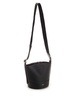 "ana" Black Drawstring Bag