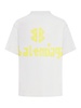 Tape Type T-shirt Medium Fit in White