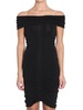 Off-the-shoulder Dress With Ruches