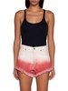 Two-tone Denim Shorts