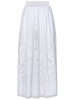Lace-detail High Waist Maxi Skirt
