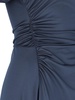 Gathered midi dress