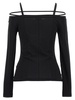 Le T-Shirt Sierra sheer jersey top
