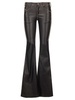 "p-stellar" Leather Effect Trousers