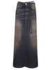 Denim Midi Skirt