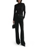 Long Sleeved Asymmetric Neck Top