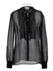 Ruffles Plastron Shirt