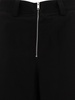 Logo Embroidered Zip Up Trousers