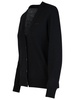 Logo Embroidered Knit Cardigan