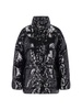 Sequin Embellished Puffer Jacket