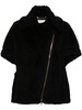 Wool and alpaca teddy cape