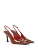 Pointy toe slingbacks