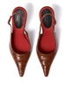 Pointy toe slingbacks
