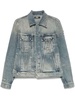 Jacket in denim with pockets