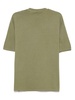 Short sleeves t-shirt in green cotton