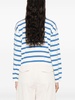 Colette cotton sweater with stripes
