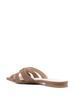 'Marli' leather slides slippers