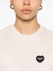 Cotton t-shirt in ivory