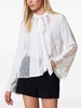 White lace blouse