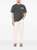 'Jeremiah' jeans in white cotton