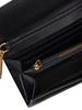 Black leather 'Love Tiny Birds' wallet